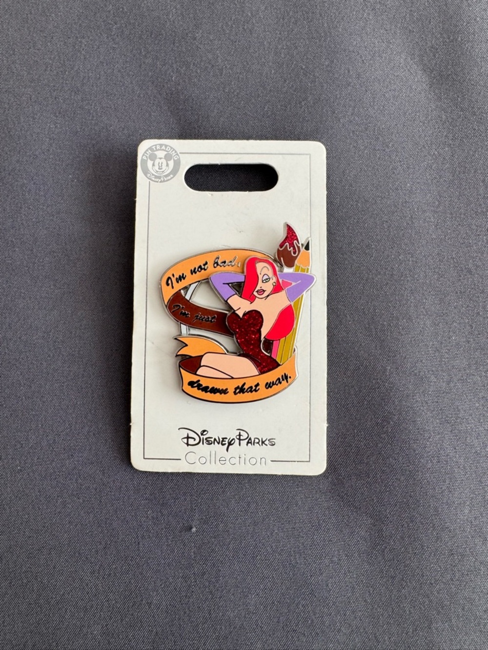 Disney Jessica Rabbit Enamel Pin - Picture 2 of 3